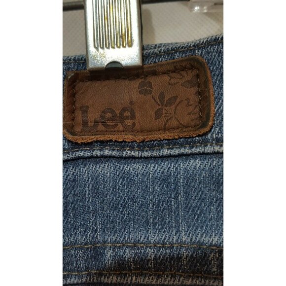 Vintage Lee Size 8 Relaxed Fit Straight Leg Jeans At the Waist 30 X 30 HIgh Rise - Picture 7 of 8